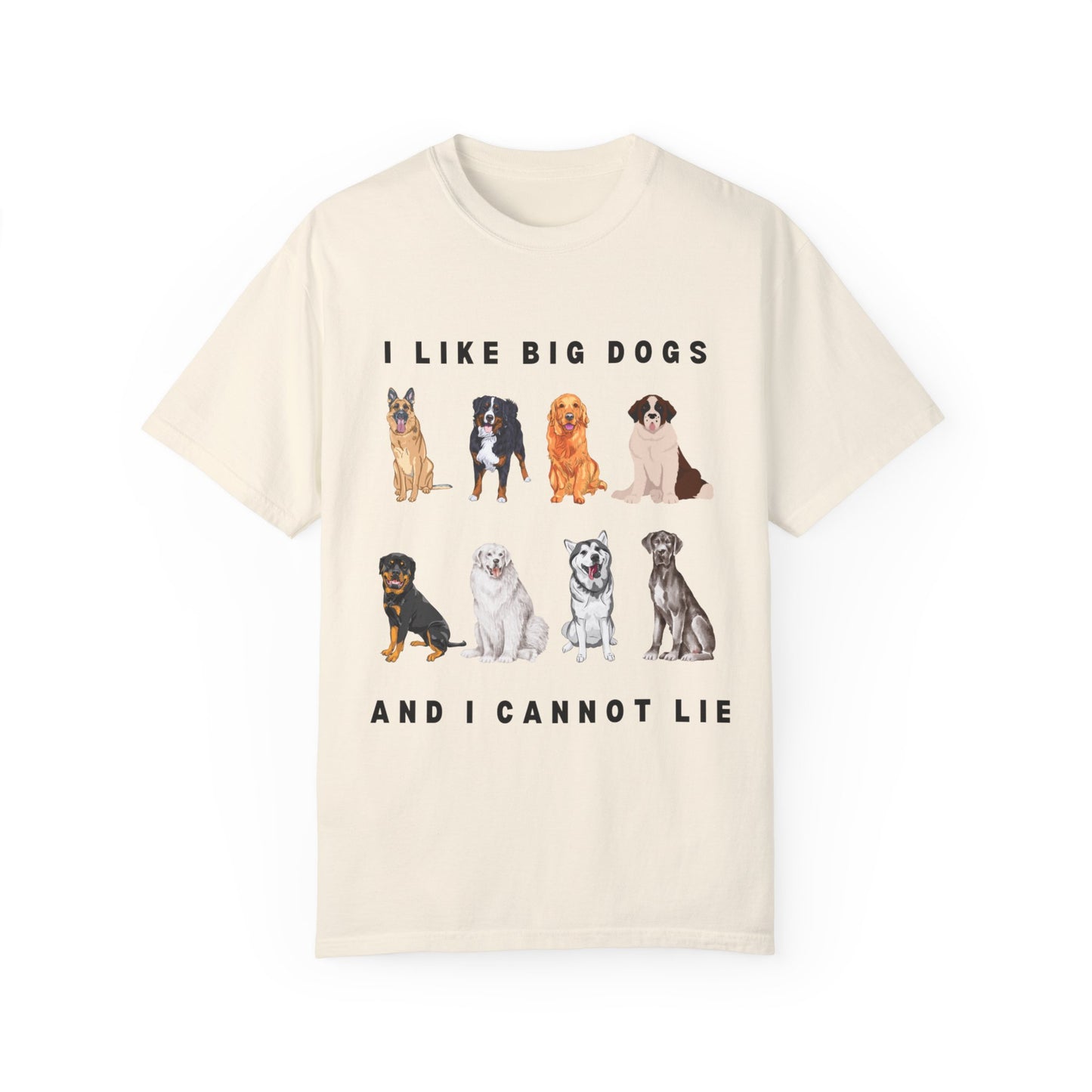 Large Dog Breed Unisex T-shirt, Dog Lover Gift, Animal Graphic Tee, Pet Owner Shirt, Canine Merchandise