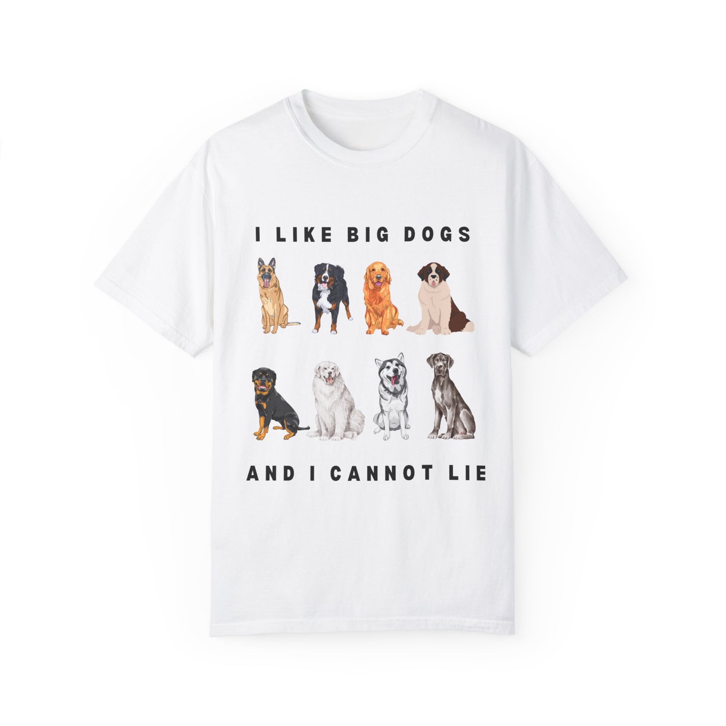 Large Dog Breed Unisex T-shirt, Dog Lover Gift, Animal Graphic Tee, Pet Owner Shirt, Canine Merchandise